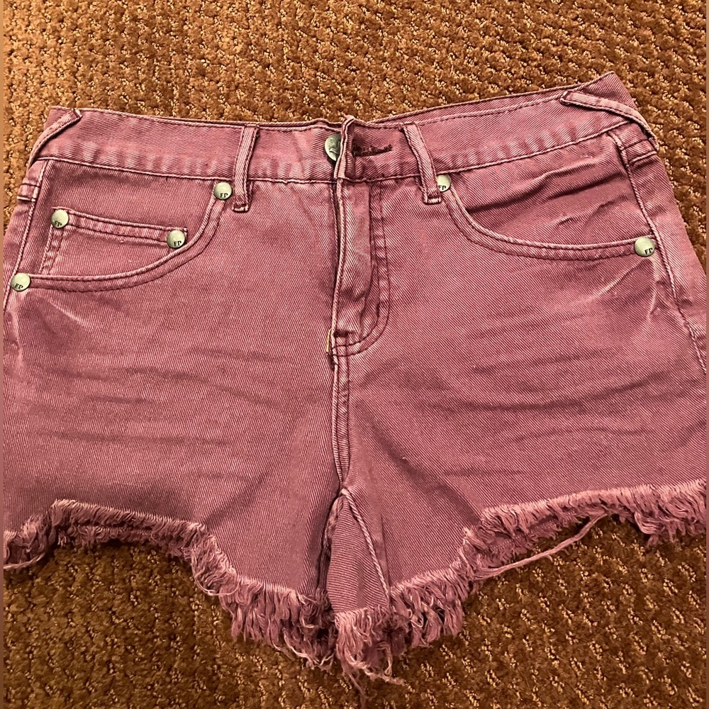 Free People Vintage Denim Shorts